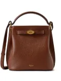 Mulberry small Islington leather bucket bag - Brown