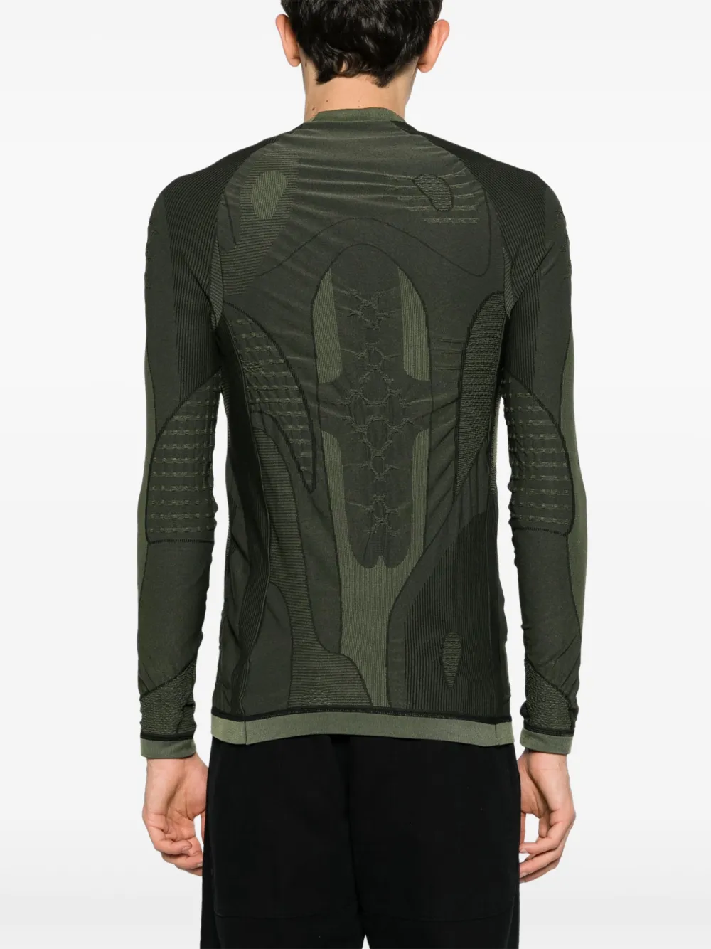 Shop Roa Dryarn® Seamless T-shirt In Green