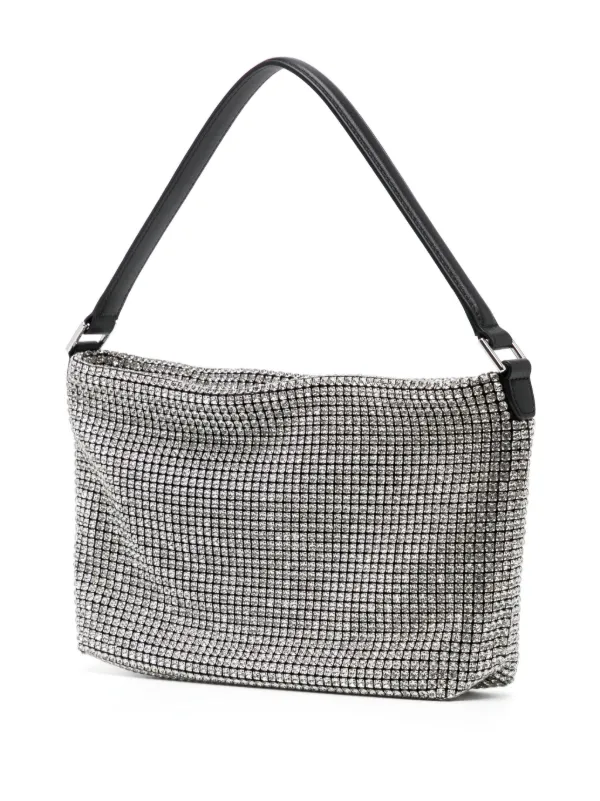 【送料&関税込】self-portrait Diamante Small Hand Bag In Sil Self-Portrait Small Diamante Shoulder Bag | Black | FARFETCH