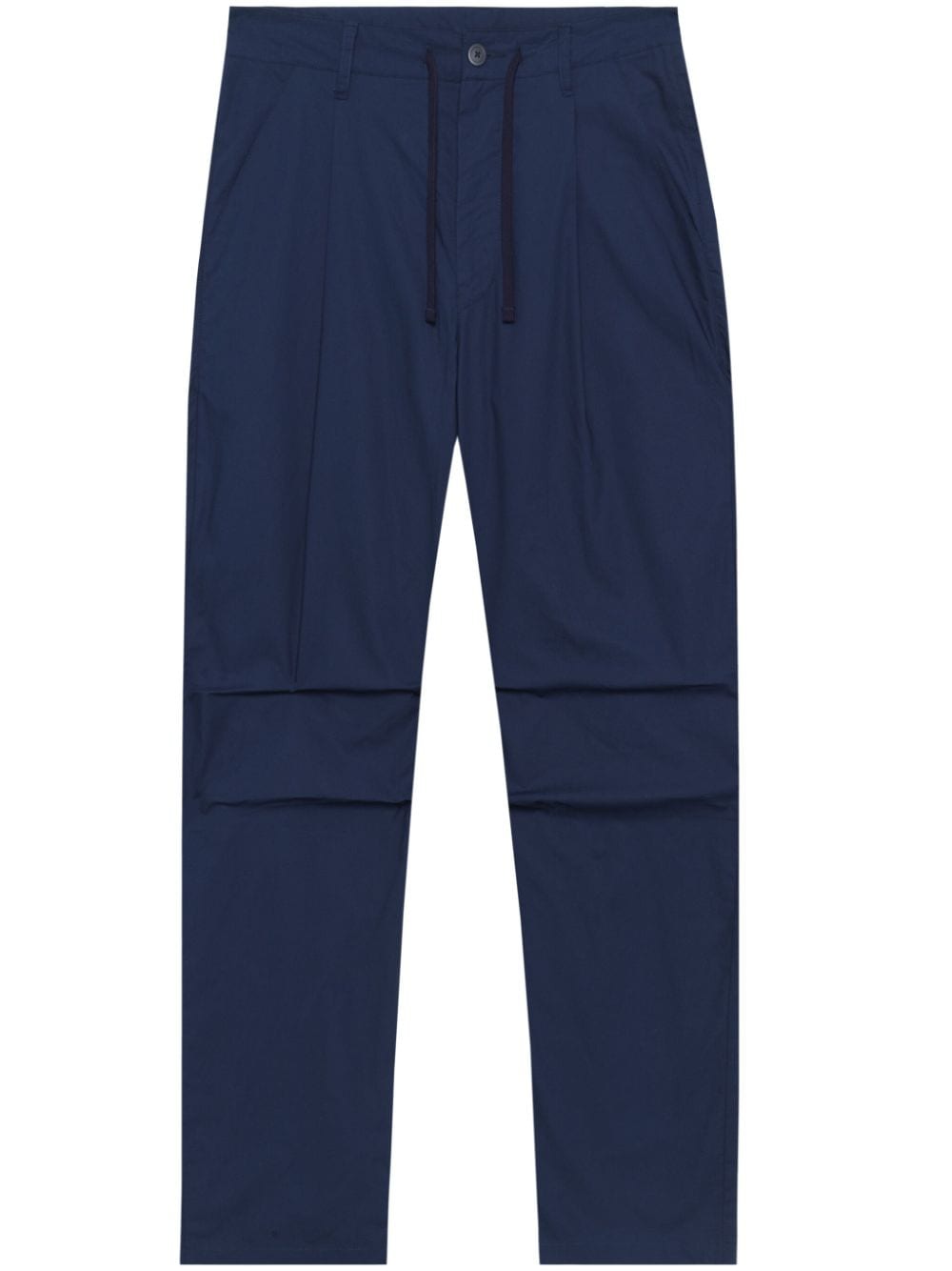 John Elliott Studio straight katoenen broek Blauw