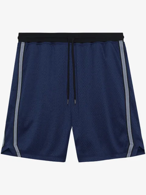 John Elliott stripe-detail mesh shorts