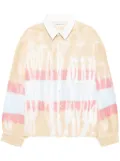 John Elliott Rugby Hemi tie-dye shirt - Neutrals