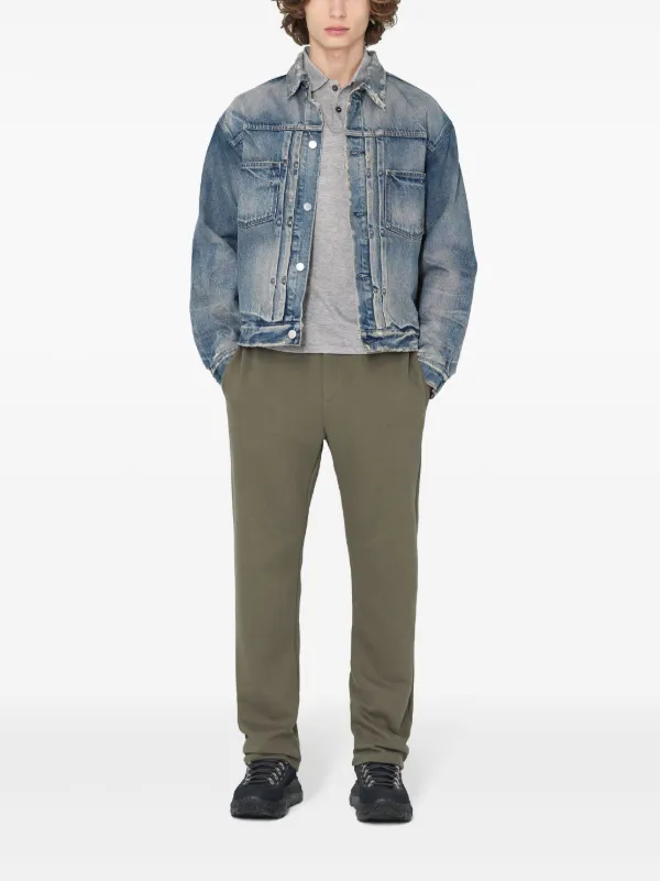 John Elliott スリムジョガーパンツ | グリーン | FARFETCH JP