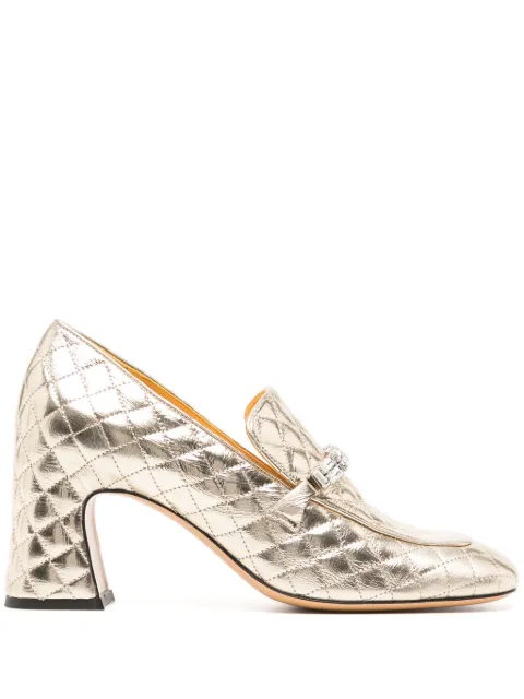 Madison.Maison 64mm quilted leather pumps