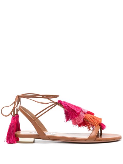 Aquazzura Capri tassel-detail sandals Women