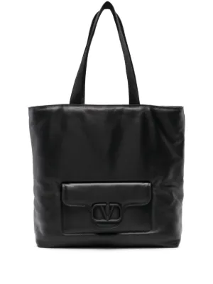Valentino Garavani Iconographie トートバッグ | ブラック | FARFETCH JP