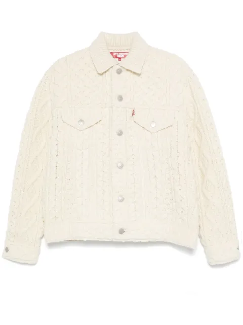 Junya Watanabe MAN x Levi's® Aran-knit cardigan