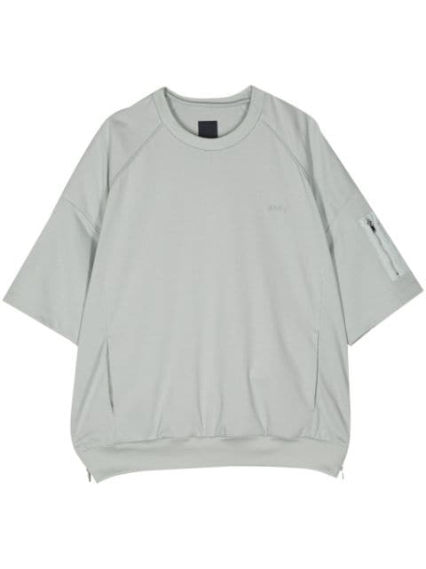 Juun.J cotton zip-pocket T-shirt
