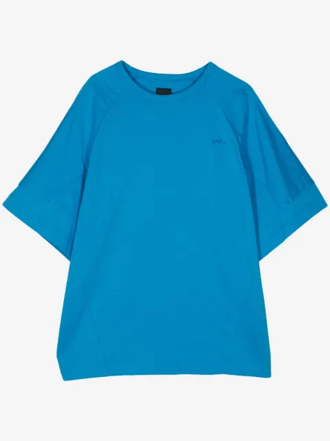 Juun.J embroidered-logo cotton T-shirt