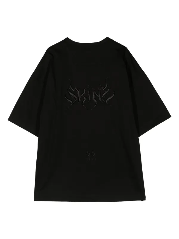 【関税込み】Juun.J ブラック レイヤード Tシャツ Black Layered T-Shirt by Juun.J on Sale