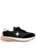Madison.Maison Star suede-trimmed sneakers - Black