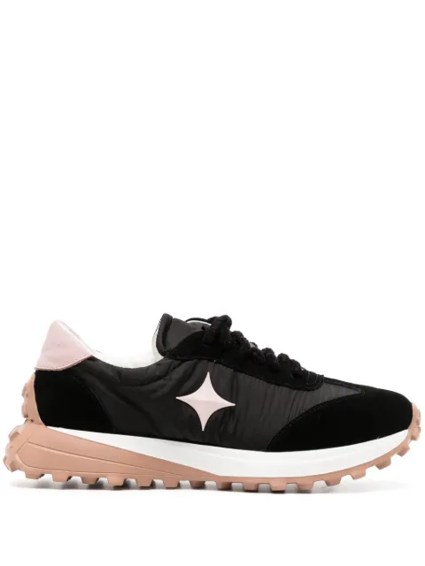 Madison.Maison Star suede-trimmed sneakers