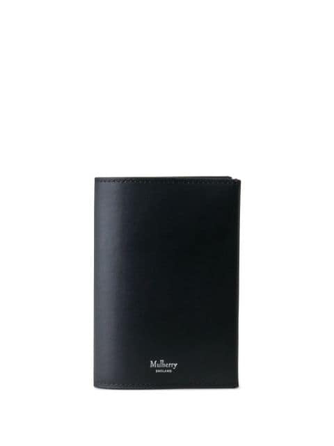 Mulberry logo-stamp leather wallet