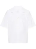 ROA camp-collar short-sleeve shirt - White