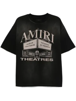 AMIRI Theaters Tシャツ | ブラック | FARFETCH JP