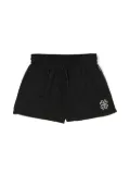 Molo Addie logo-embroidered shorts - Black