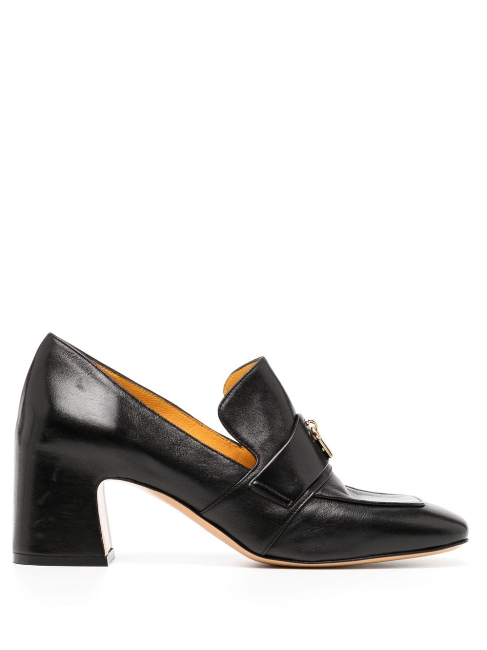 Madison.maison Lock 70mm Leather Pumps In Black