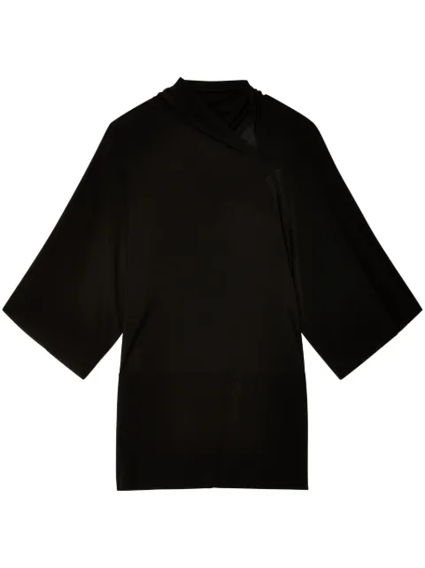 Rick Owens playera asimétrica manga corta