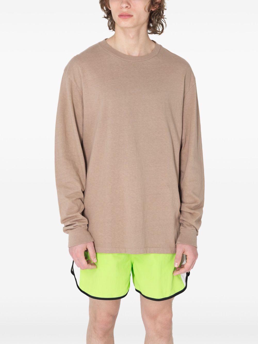 Shop John Elliott University Recycled-cotton T-shirt In Neutrals