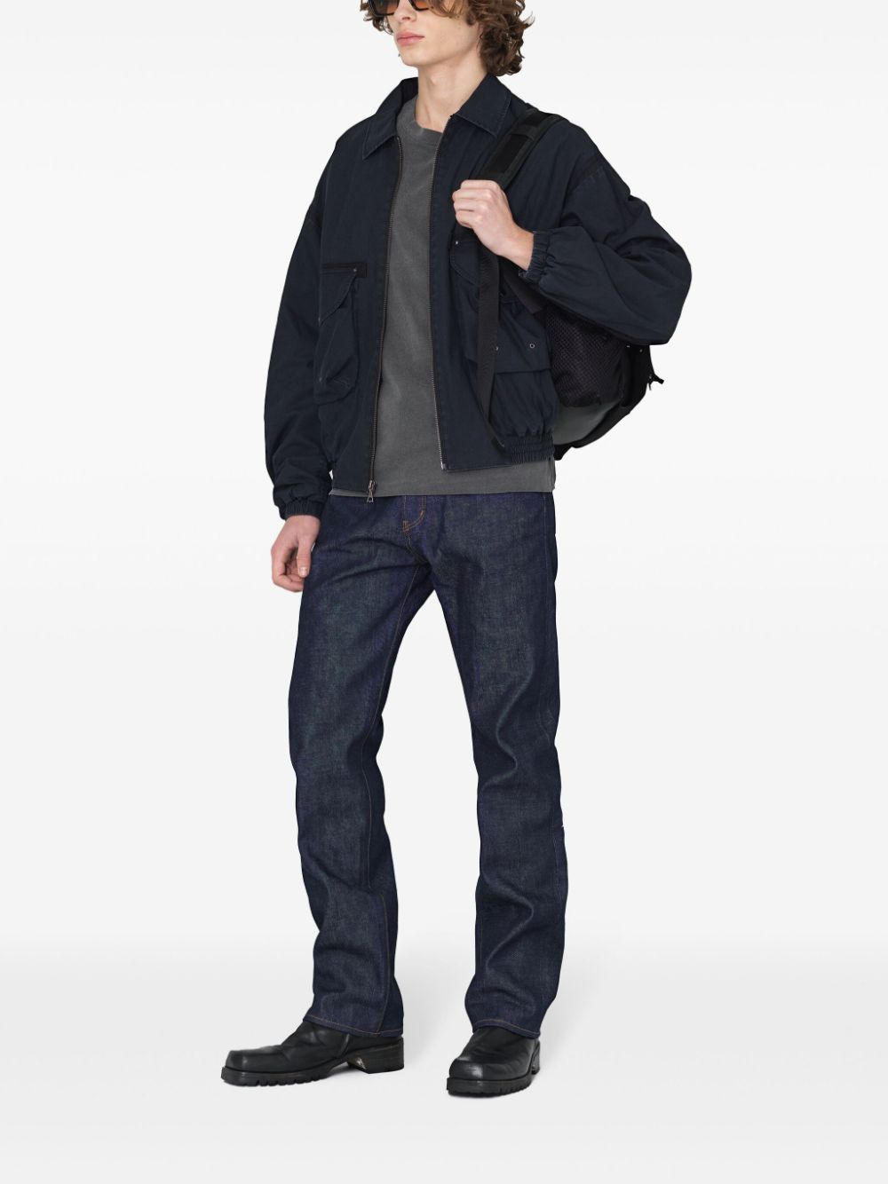 Shop John Elliott Deck Cotton Lightweight Jacket In Black