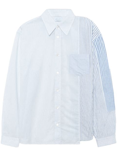 John Elliott multi-stripe panelled shirt