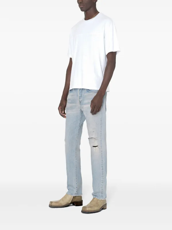 John Elliott The Daze ストレートジーンズ | ブルー | FARFETCH JP