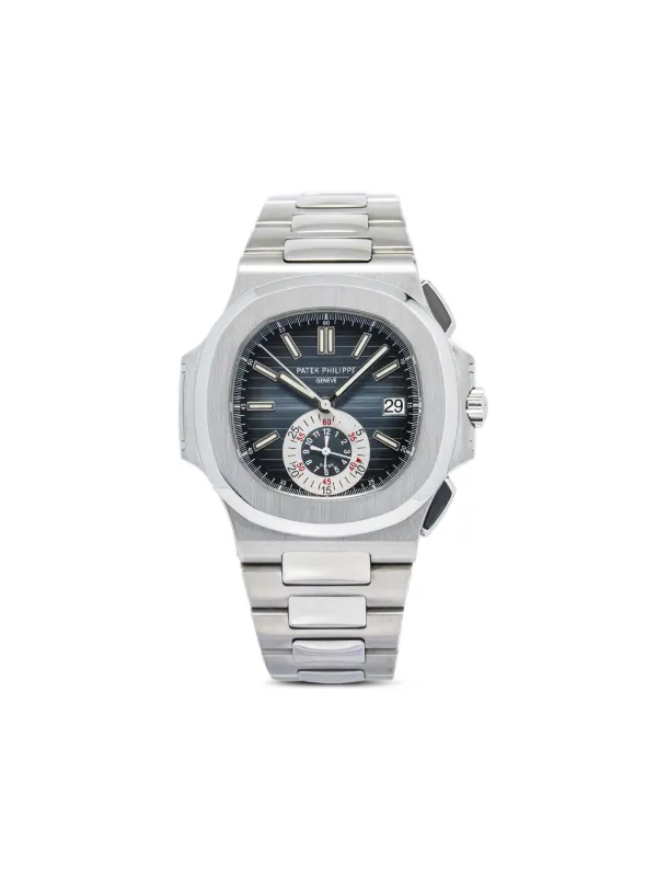 Patek Philippe pre-owned Nautilus Blue FARFETCH JO