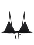 ANINE BING Brielle triangle-cup bikini top - Black