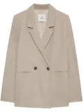 ANINE BING Diana double-breasted blazer - Neutrals