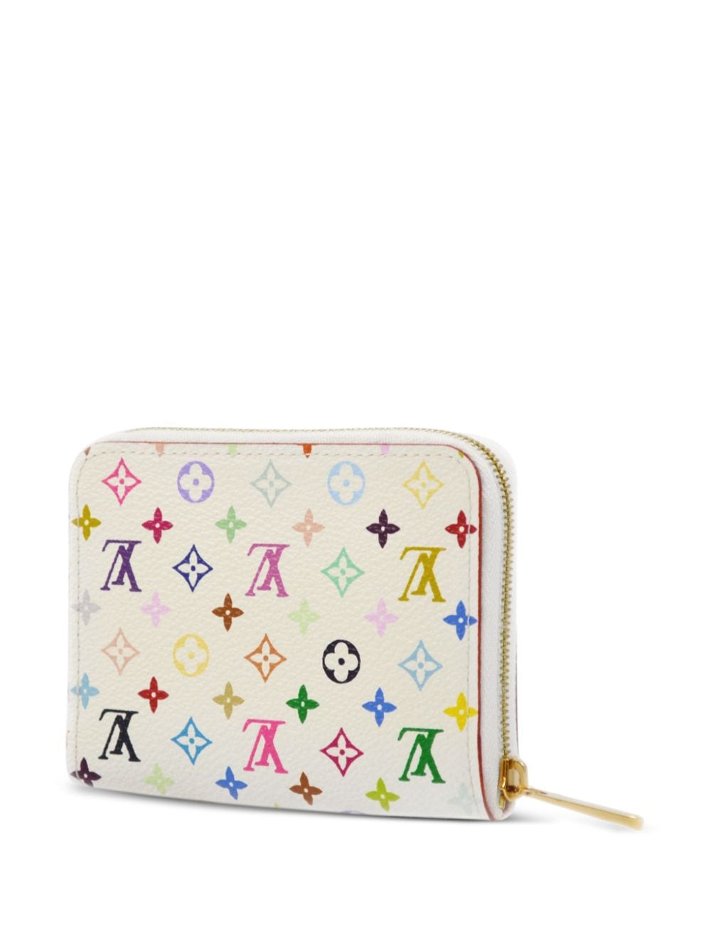 Louis Vuitton Pre-Owned x Takashi Murakami 2011 portemonnee met rits - Wit