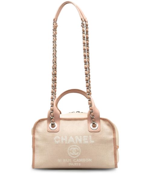 HOT SALE CHANEL 2014-2015 small Deauville two-way bag Women