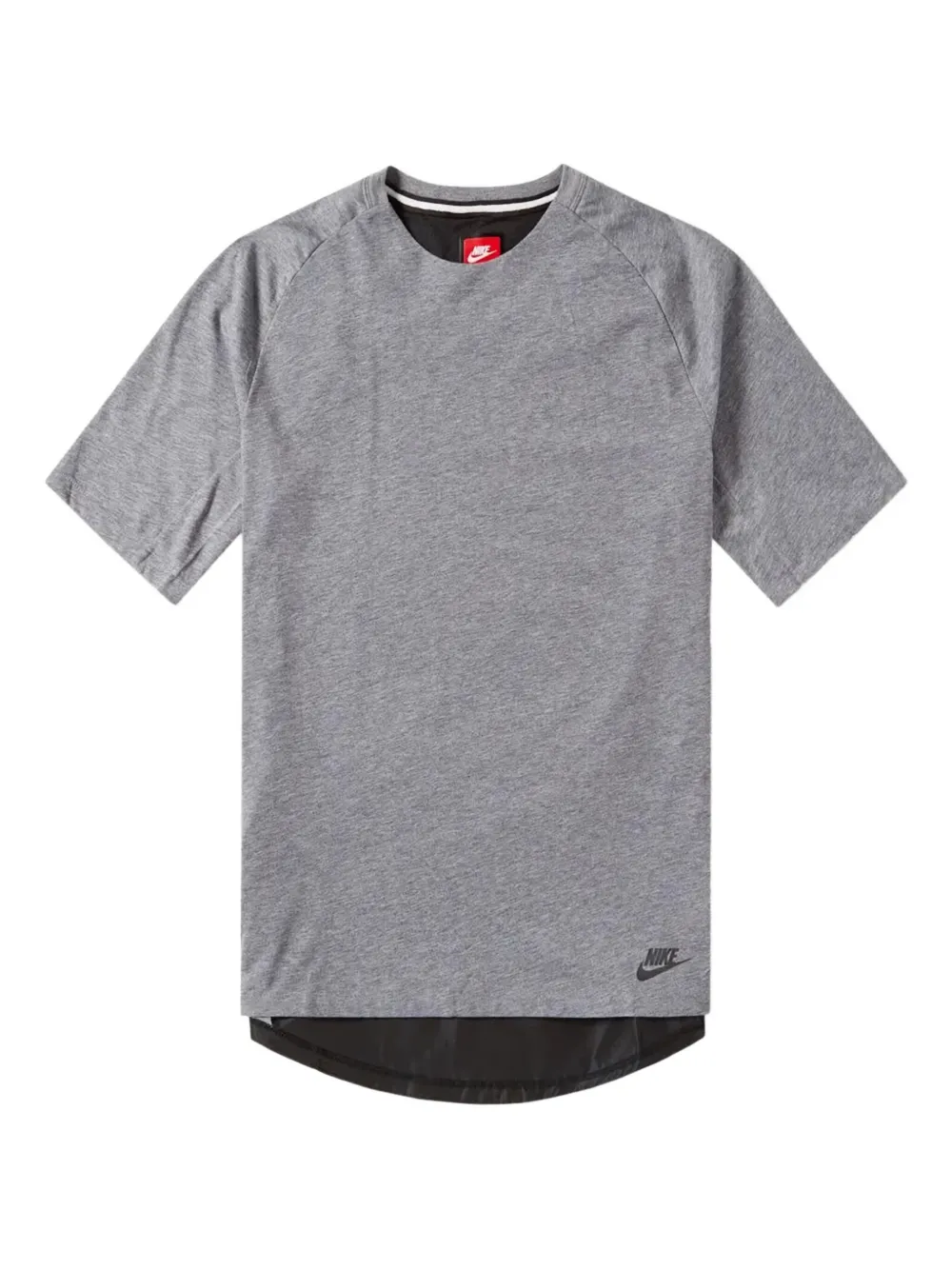 Nike bonded short-sleeve T-shirt | Grey | Image 1