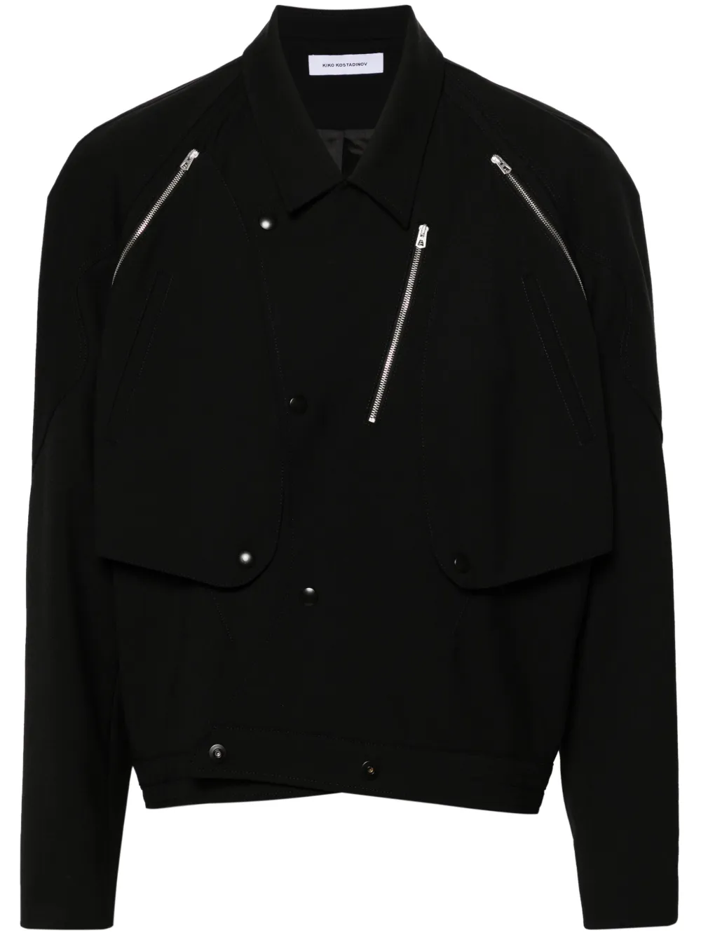 Image 1 of Kiko Kostadinov Tonino Utility asymmetric jacket