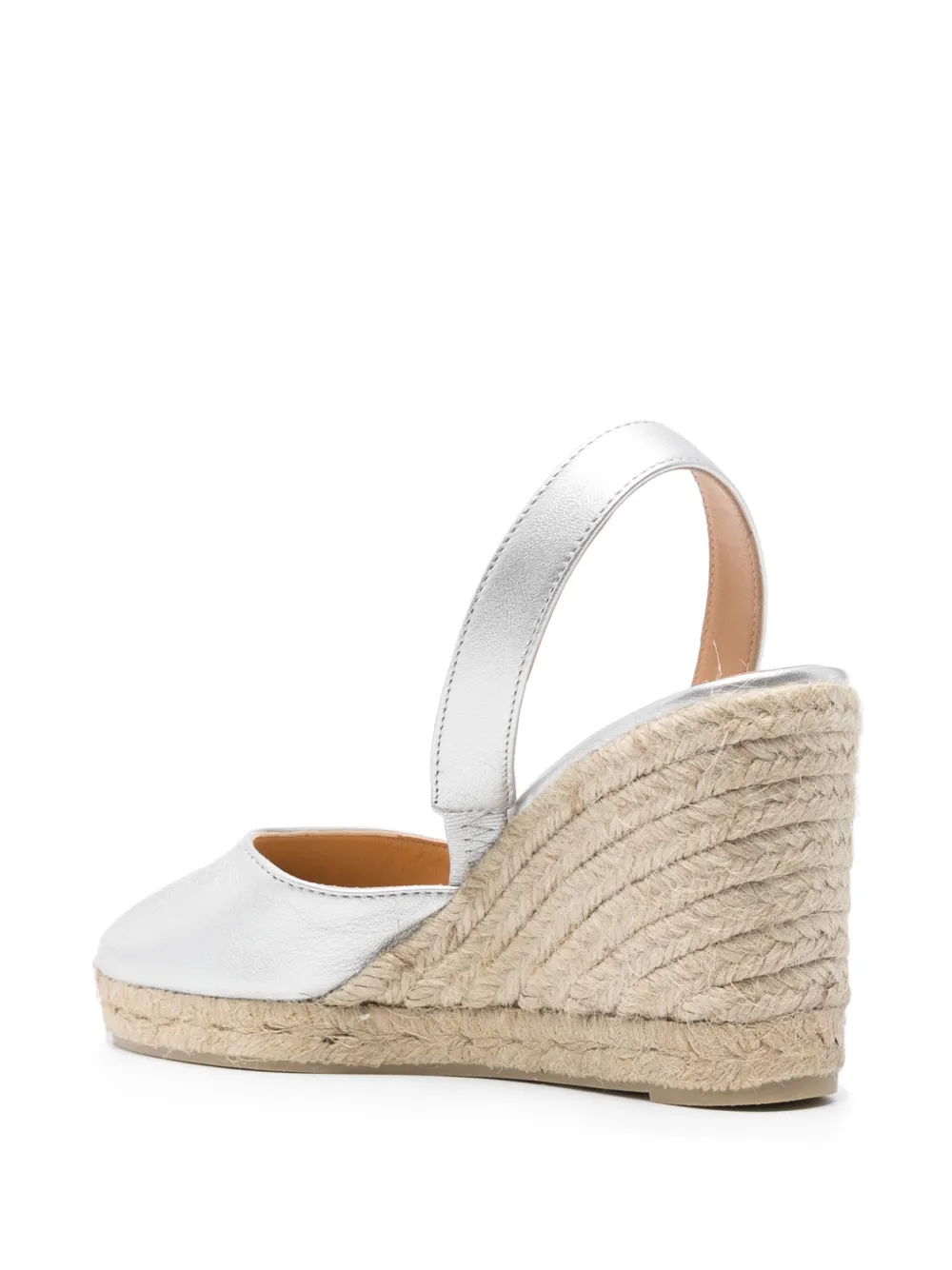 Castañer Carissa 95mm espadrilles Silver