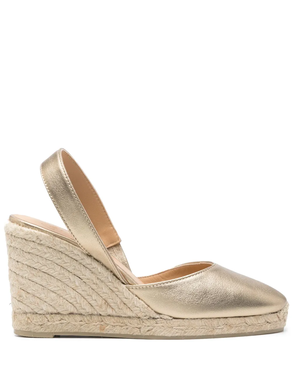 Castañer Carissa 95mm espadrilles Gold