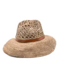 IBELIV Soa raffia hat - Brown