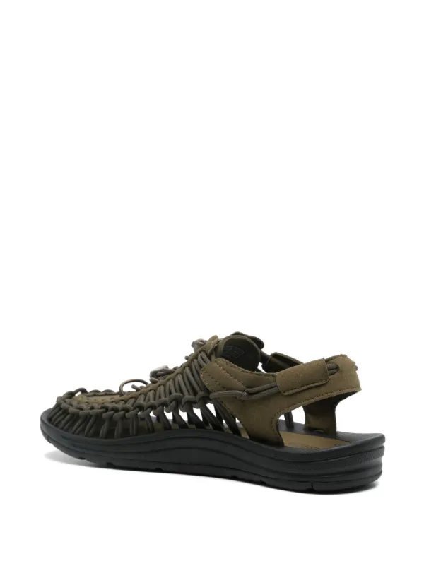 KEEN FOOTWEAR Uneek フラットサンダル | グリーン | FARFETCH JP