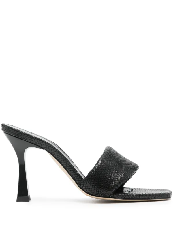 Mules snakeskin shop