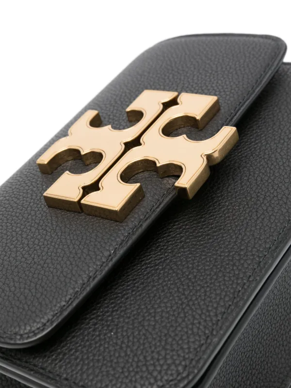 Tory Burch Small Eleanor Leather Cross Body Bag | Black