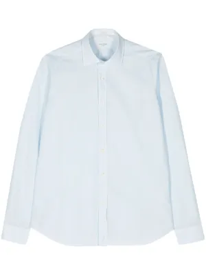 Finamore 1925 Napoli ポプリン シャツ | ブルー | FARFETCH JP