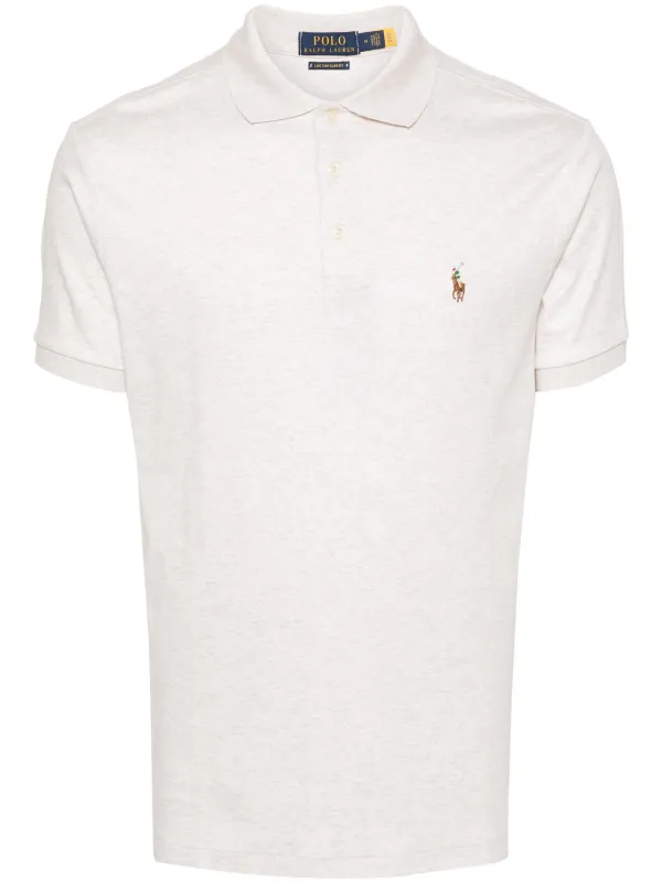 Polo Ralph Lauren Camisa Polo Com Bordado Polo Pony | Neutro