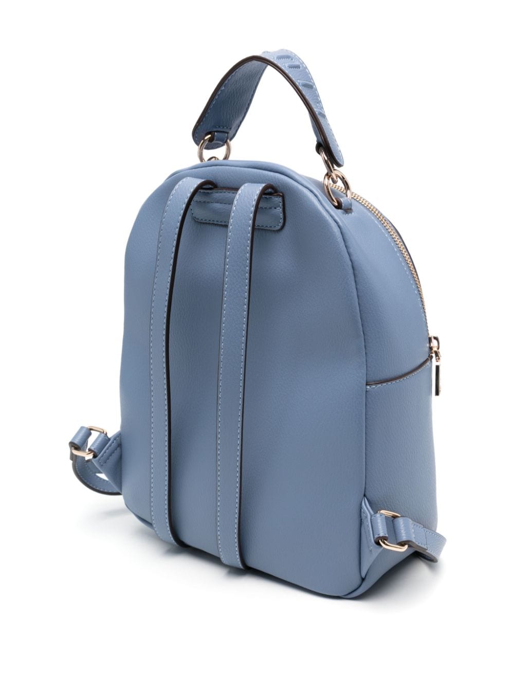 LIU JO logo-lettering backpack - Blauw