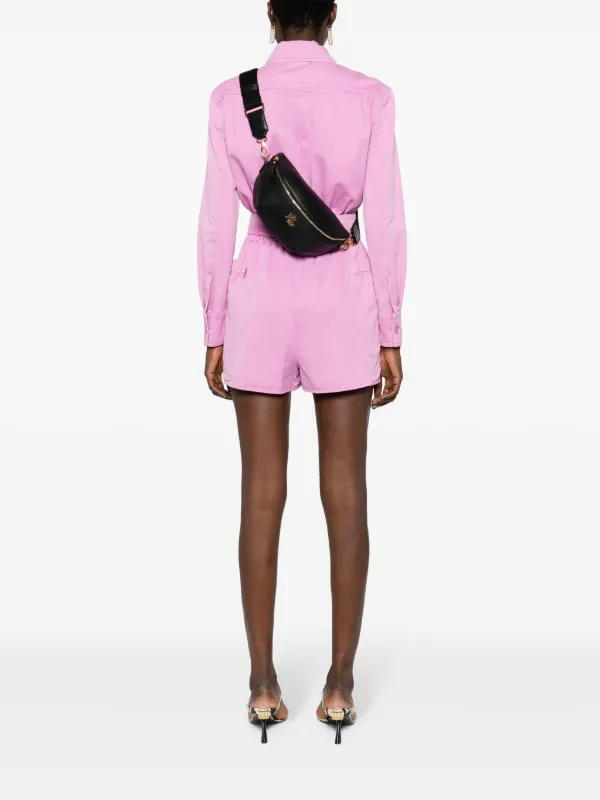 Lauren Ralph Lauren Marcy Leather Belt Bag | Black | FARFETCH