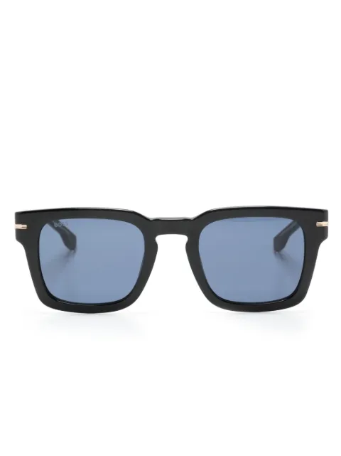 BOSS rectangle-frame sunglasses