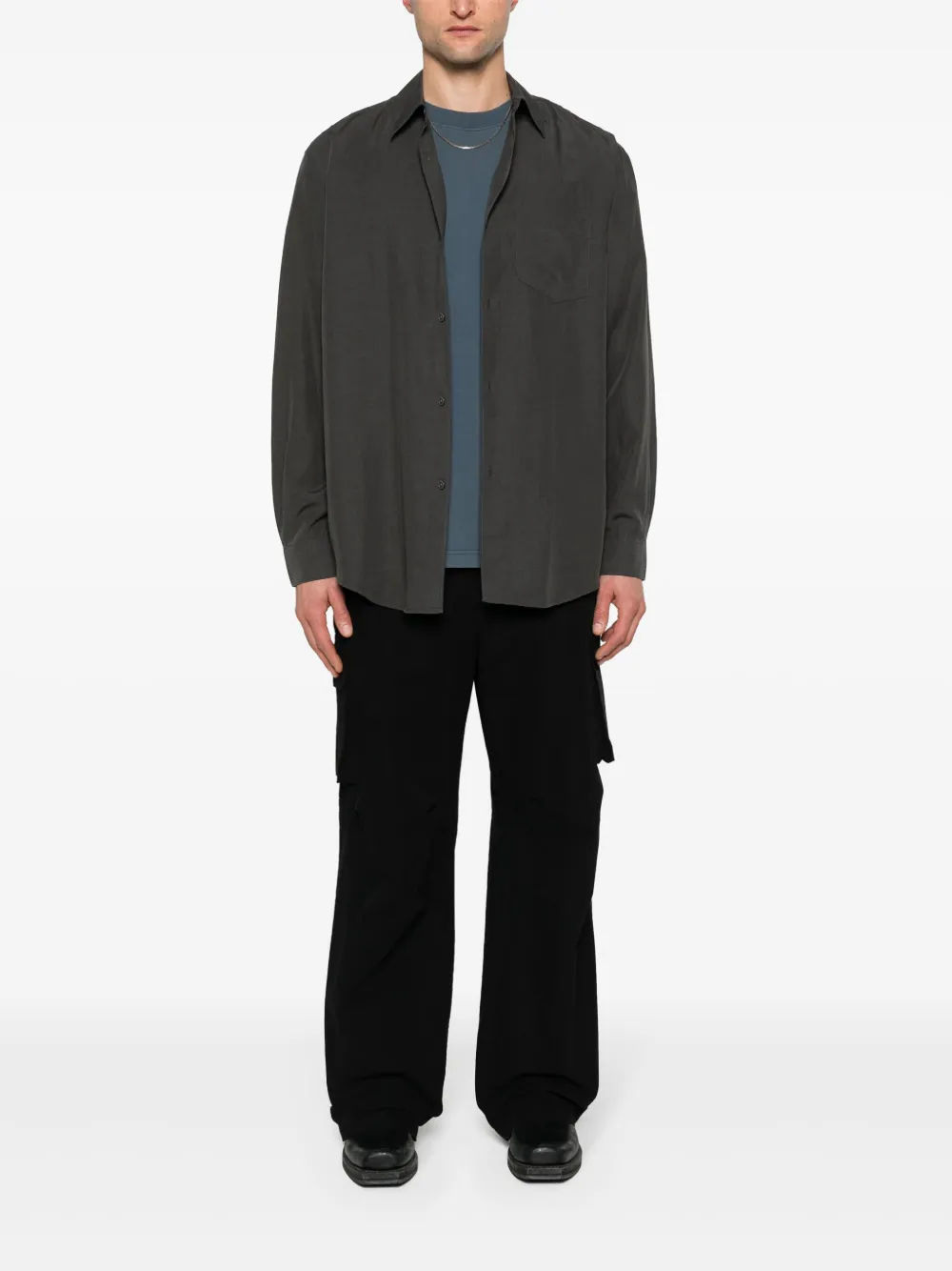 OUR LEGACY Button-up overhemd Grijs