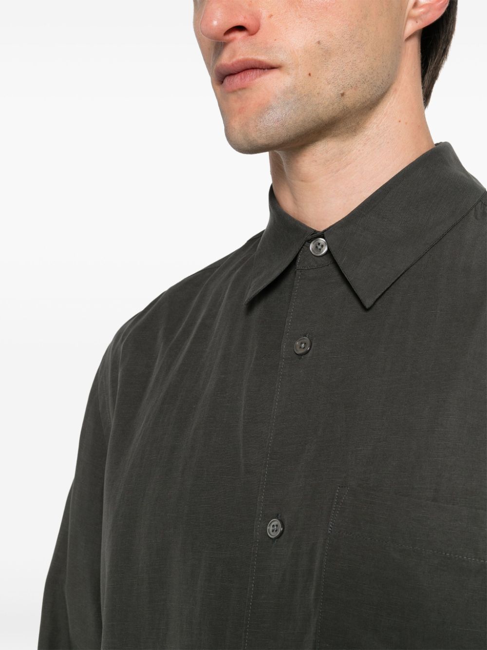 OUR LEGACY classic-collar button-up shirt Men