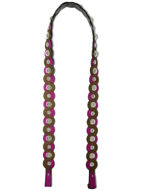 PUCCI studded suede shoulder strap