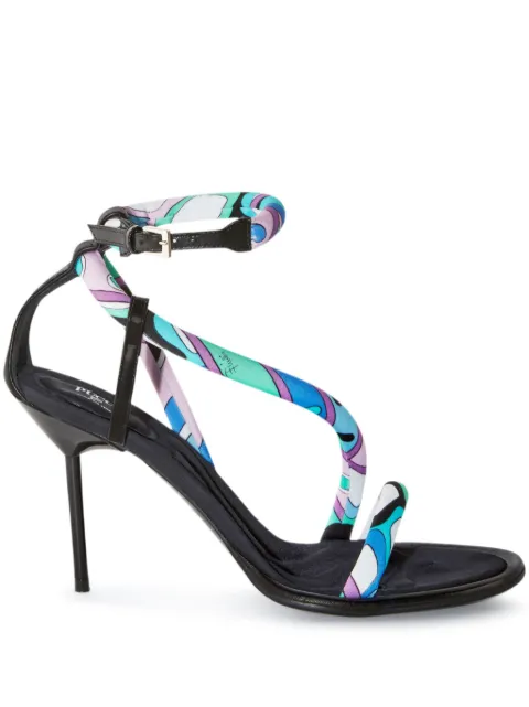 PUCCI sandalias Lee con tacón stiletto de 110mm