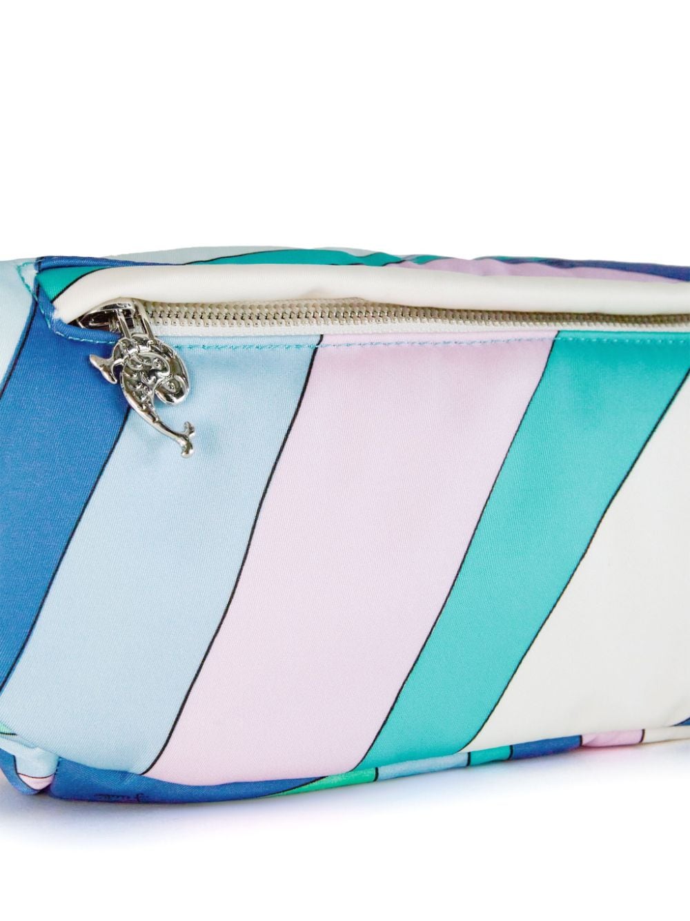 Shop Pucci Yummy Iride-print Belt Bag In Blue