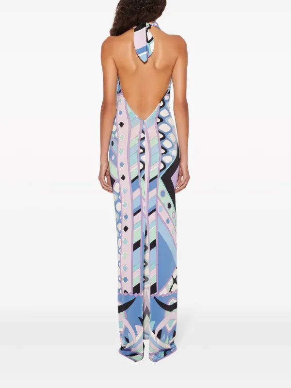 ワンピース PUCCI SS25 Vivara-print dress (4HRG07 4H721020) PUCCI SS25 Vivara-print dress (4HRG07 4H721020) (PUCCI
